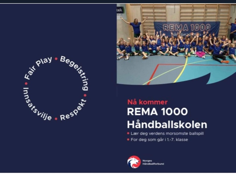 Handballskule i vinterferien 2024
